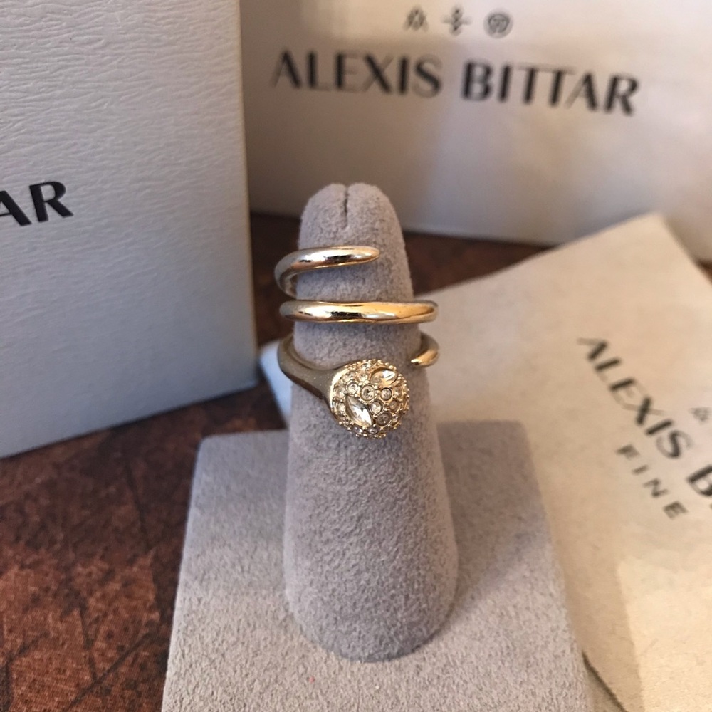 Alexis Bittar spiral ring